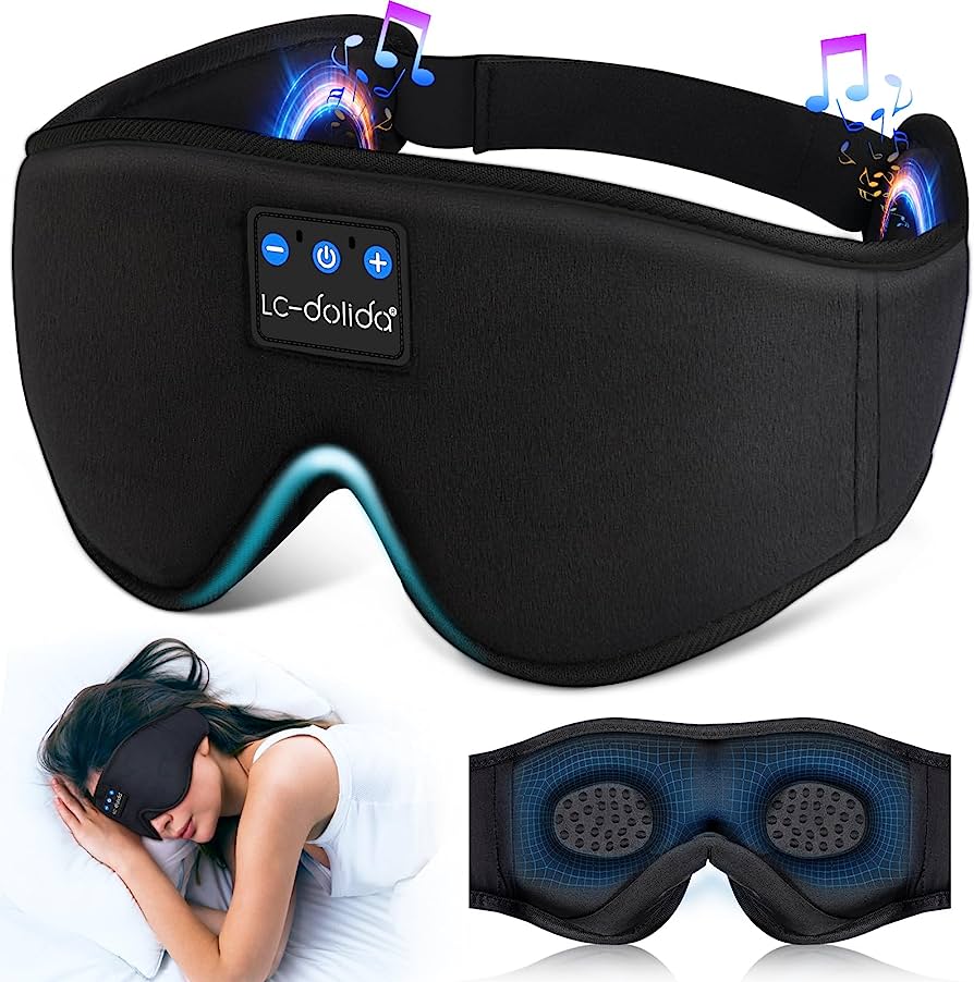 Sleeping Mask With Bluetooth