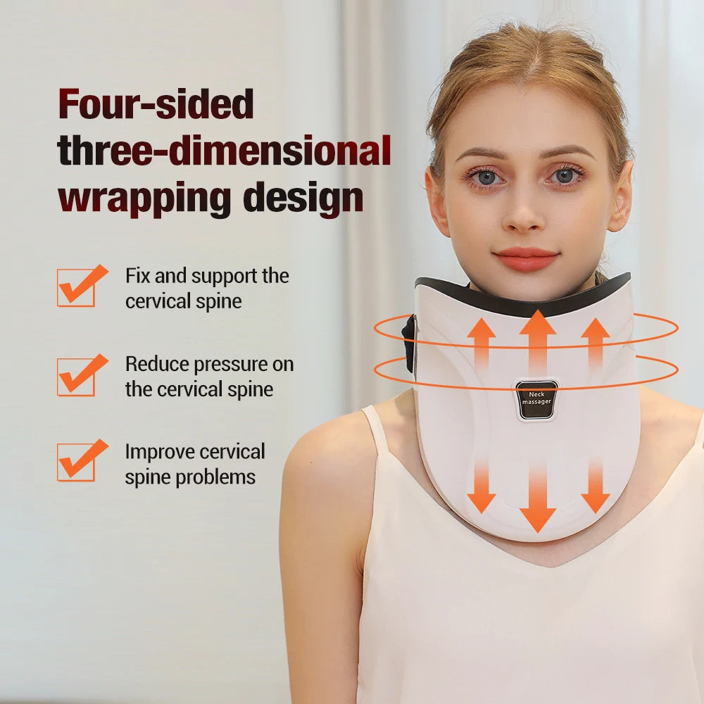 Neck Traction Massager Device